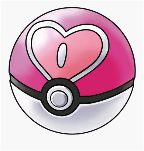 Pokeball Clipart Heart - Pokemon Love Ball Png , Free Transparent Clipart - ClipartKey