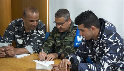 UNIFIL troops and ISF officers share experience on policing techniques ...