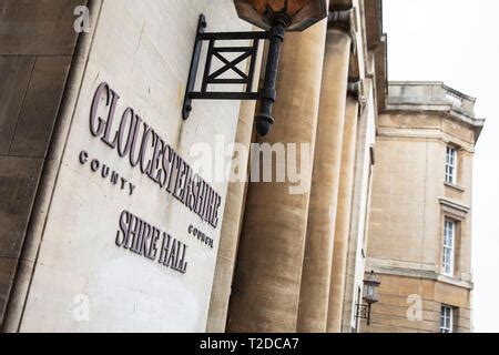 Gloucestershire County Council Shire Hall in Gloucester Stock Photo - Alamy