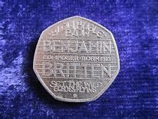 2013 Benjamin Britten 50p