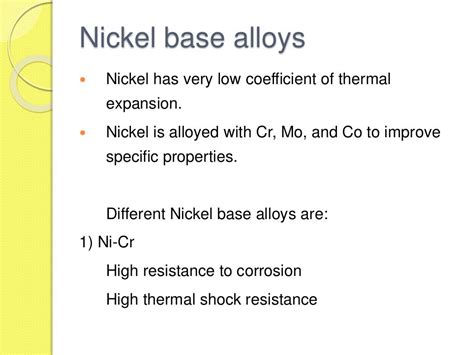 High Temperature Materials