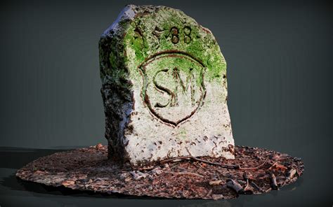 ArtStation - Boundary Stone From 1588