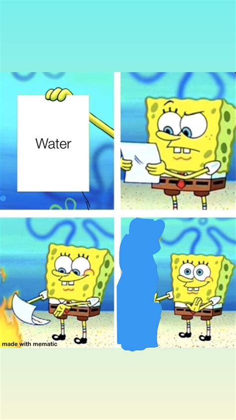 Spongebob the water bender. : r/memes