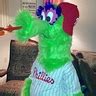 Homemade Phillie Phanatic Costume