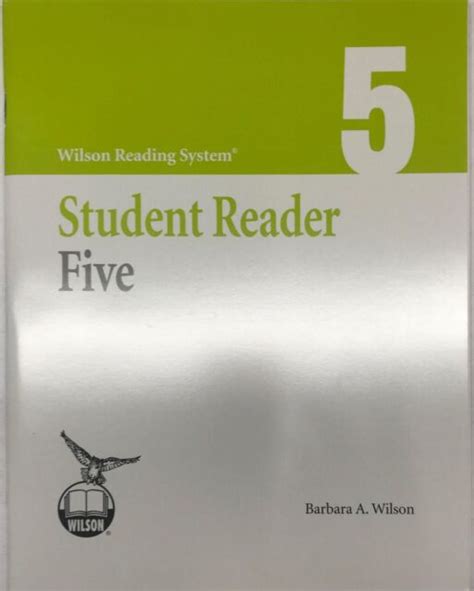 Wilson Reading System Student Reader 5 Five 3rd Edition | eBay