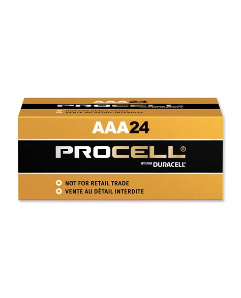 Duracell Procell AAA Bulk Pack 24 - SHOWTECHNIX