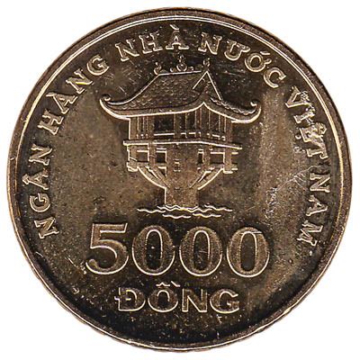 5000 Dong coin Vietnam - Exchange yours for cash today