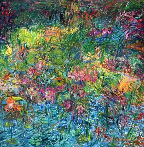 Monet-inspired paintings now on display