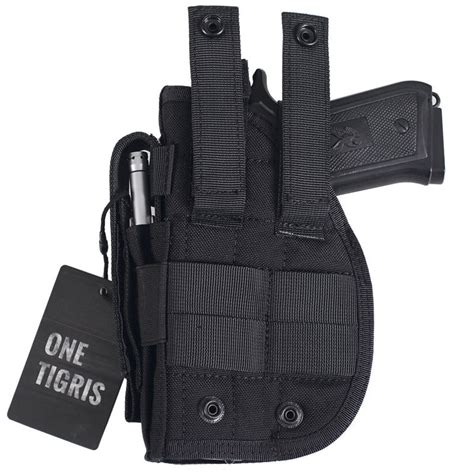 Heavy Duty Pistol Holster with Extra Mag Holder – PRW