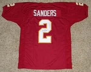 Deion Sanders Autographed Signed Fsu Florida State Seminoles #2 Jersey COA at Amazon's Sports ...