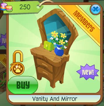 Animal Jam Spirit Blog: Vanity and Mirror and Stone Vanity being twins ...