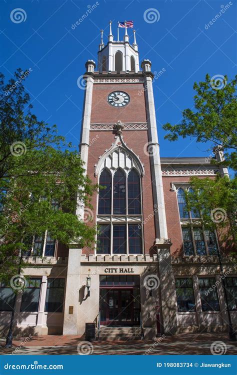 Manchester City Hall, Manchester, NH, USA Stock Photo - Image of history, culture: 198083734