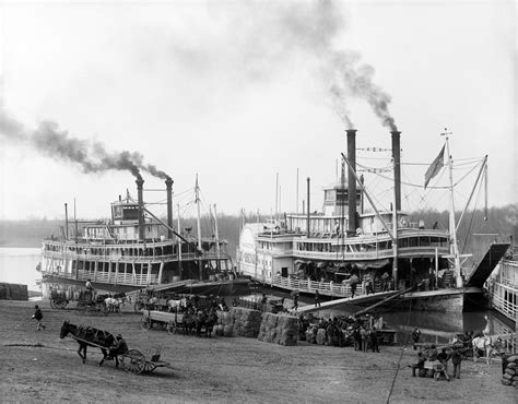 Riverboats On The Mississippi River Photograph by Everett - Fine Art America