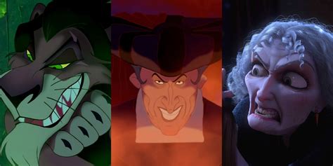 Los villanos de Disney más malvados, clasificados por sus canciones