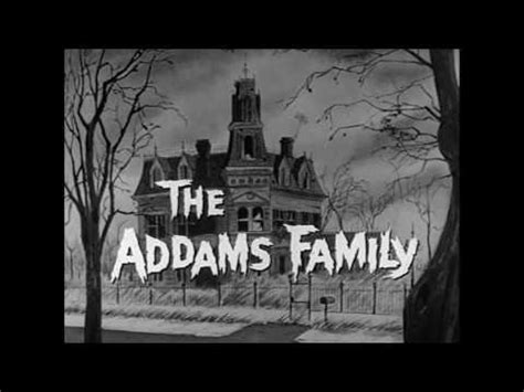 The Addams Family 1964-1966 TV theme song - Instrumental lyrics - YouTube