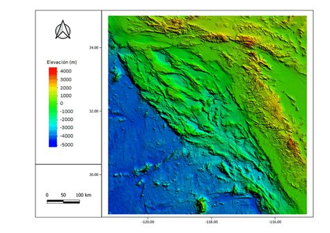 Bathymetry of the study area. | Download Scientific Diagram