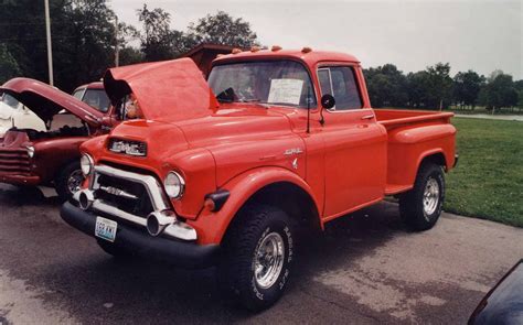 Old gmc trucks | Members' Trucks ("56 GMC Cab forward resembles Wayne Jolley's Truck, for ...