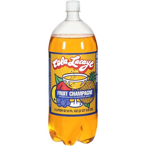 Cola Lacaye Fruit Champagne Soda (2 L) - Instacart