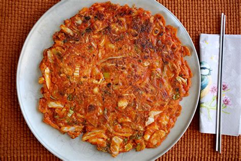 Kimchi pancake (Kimchijeon) recipe - Maangchi.com
