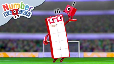 @Numberblocks- Eleven Scores a Goal! | Learn to Count - YouTube