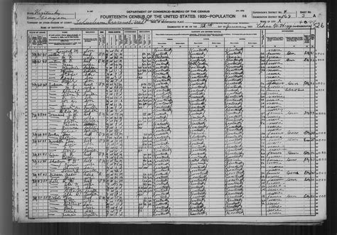 Lile Family Research : 1920 Census