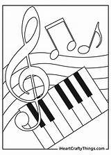 Musical Instruments Coloring Pages sketch template