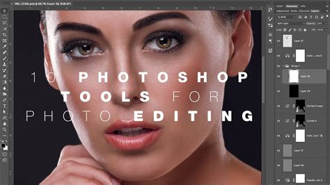 My TOP 10 PHOTOSHOP TOOLS for PHOTO EDITING | Revealed - YouTube