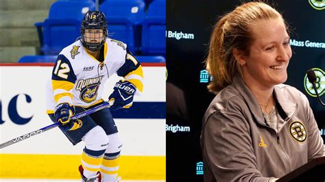 Former Quinnipiac University Women’s Ice Hockey Player Makes History – Q30 Television