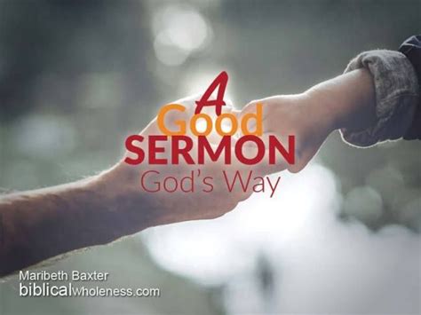 Love A Good Sermon | Sermon, Free sermons, God will provide