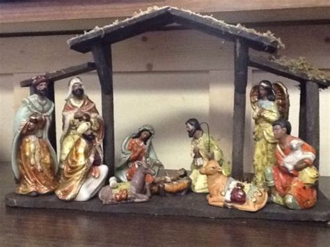 nativity set african american black americana christmas | #1545275146