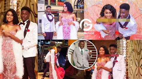 Osei Kwame Despite's 16-year-old son, Kirk shows off his pretty girlfriend