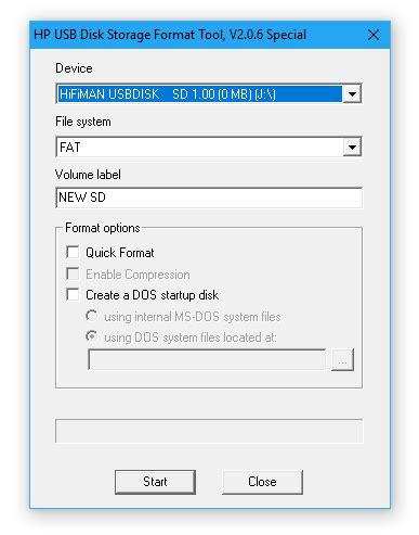 HP usb disk storage format - flash drive repair tool - download and fix