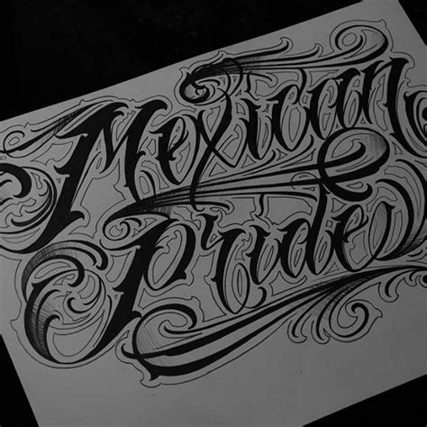 Mexicana Pride, orgullo Mexicano... #letter #lettering #letras #letteringmalandro # ...