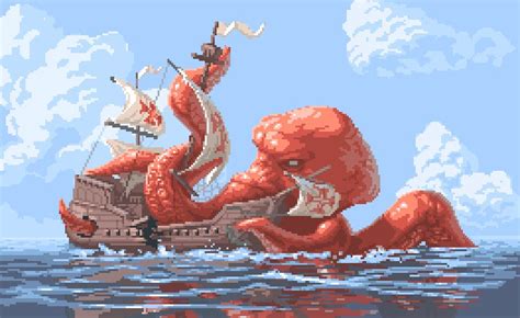 Marco Vale on Twitter: "Not 100% done but this is how far I got with my #octopuss image for the ...