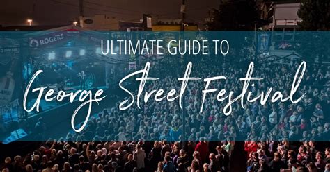 The Ultimate Guide to Surviving the George Street Festival (2024) - Suitcase and Heels