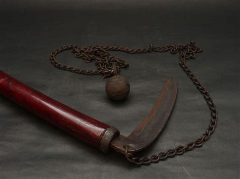 Ninja Weapon Kusarigama Chain-Sickle Samurai Japanese Antique Vintage | Best Ninja weapons and ...