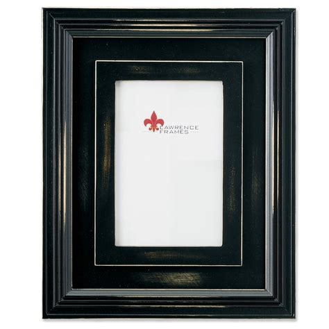 Dimensional Rustic Black Wood 5x7 Picture Frame - Walmart.com