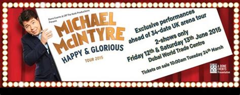 michael-mcintyre-happy-and-glorious-tour-2015-in-dubai - Dubai UAE ...