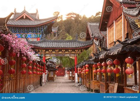 Historic Town of Lijiang,UNESCO World Heritage Site. Stock Image - Image of architecture ...