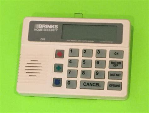 Brinks Home Security Alarm Panel Box | eBay