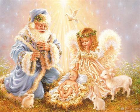 Christmas Nativity & Angels Wallpapers - Top Free Christmas Nativity ...