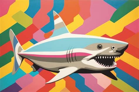 Shark art animal fish. | Free Photo Illustration - rawpixel