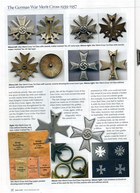 A German War Merit Cross Article