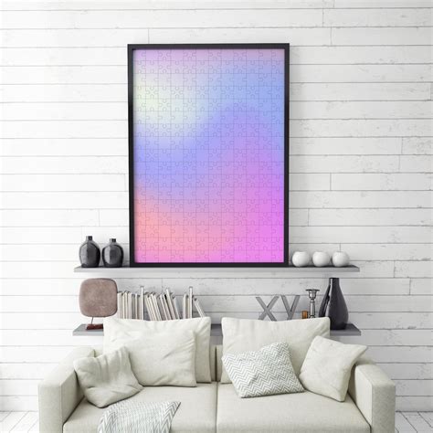 Modern Art Gradient Art Rainbow Wall Art Colorful Wall | Etsy