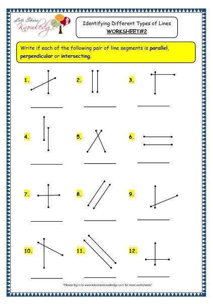 Congruent Line Segments Worksheet Pdf