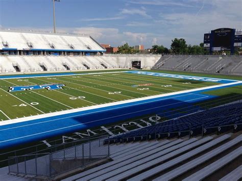 The stadium looks great! Who's ready for football season??? #trueblue # ...