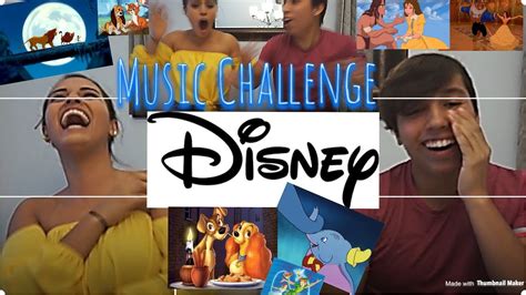 Disney Challenge - YouTube