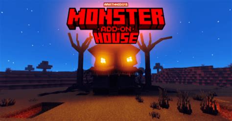 Monster House Addon (1.20) - MCPE/Bedrock Mod - 9Minecraft.Net