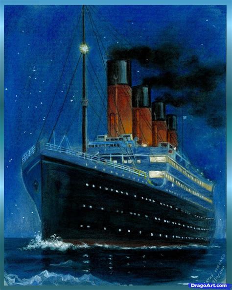 Titanic Outline - Cliparts.co