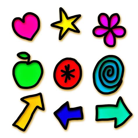 Icons & Shapes Free Stock Photo - Public Domain Pictures